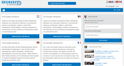 Desktop Screenshot of degreef-partner.com